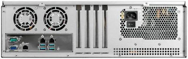 Alt view image 3 of 6 - iStarUSA D-313SE-C246-1 3U Intel Xeon E-2100 UP Rackmount Server Barebone