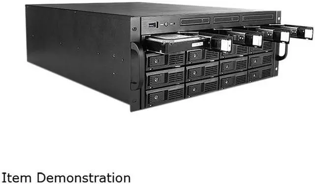 Alt view image 8 of 8 - iStarUSA M-4160-X470-1R 4U Rackmount Server Barebone AM4 AMD X470
