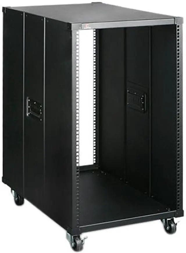 Main image of iStarUSA WD1880-D314MATX 18U 800mm Depth Simple Server Rack with 3U Compact Rackmount Chassis ATX Power Supply Compatible