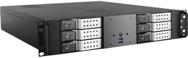 Main image of iStarUSA D-260HNSL-C246-1 2U Rackmount Server Barebone - Silver LGA 1151 Intel C246