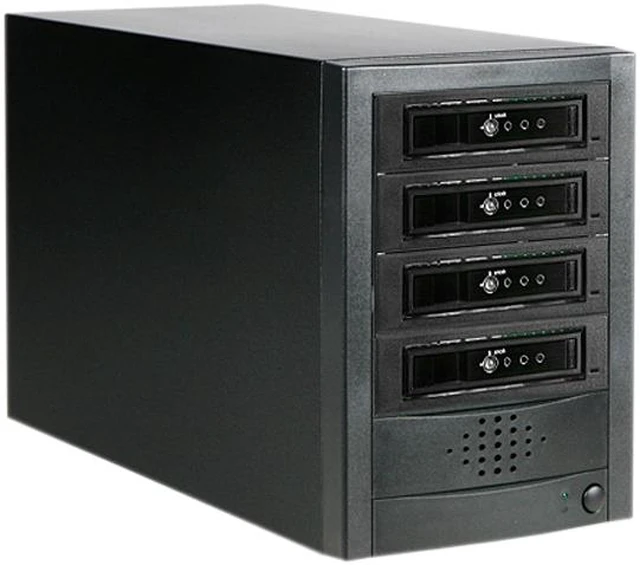 Main image of iStarUSA JAGE5BT4-T7DE 4 x Hotswap 3.5" Drive Bays SAS/SATA 12Gb/s SFF-8644 Hotswap JBOD Enclosure