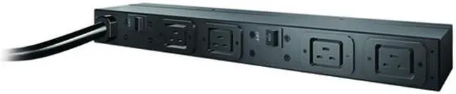 Alt view image 2 of 2 - APC Rack Mount PDU, Basic 208V/30A, (4) Outlets, 1U Horizontal Rackmount (AP9570)