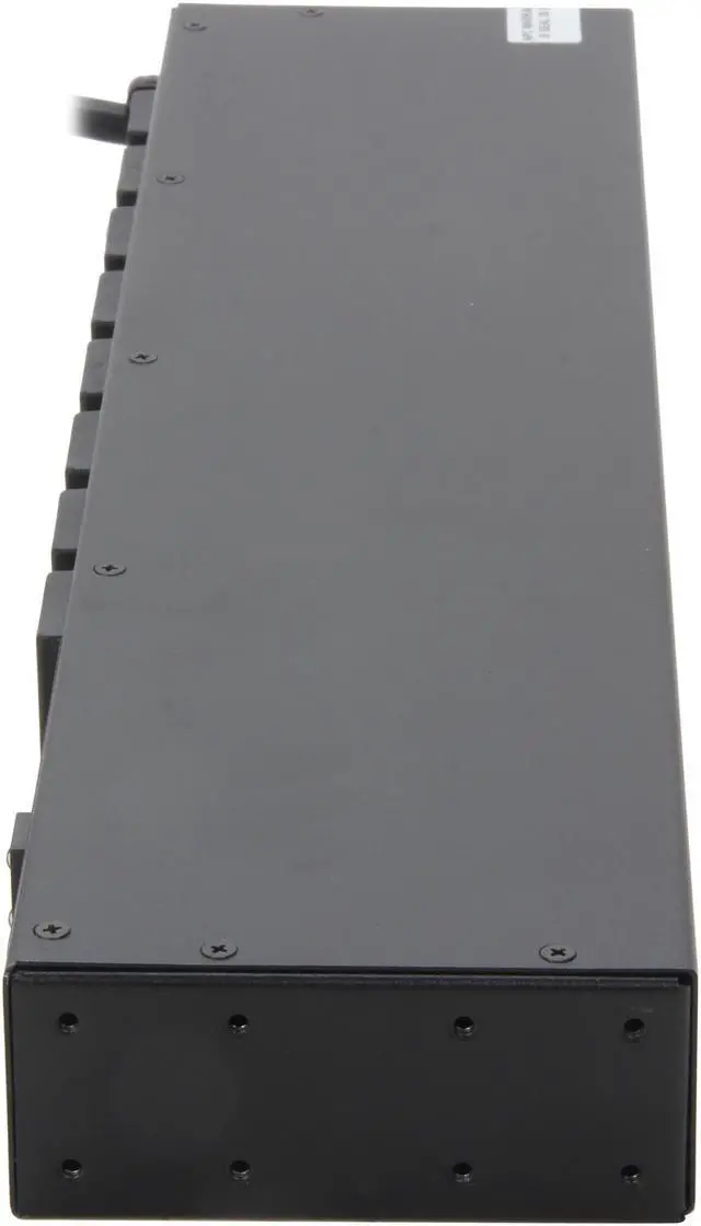 Alt view image 3 of 5 - APC AP7900 Switched 1U 120V 15A 12 ft Rack PDU, Switched, 1U, 15A, 100/120V, (8)5-15