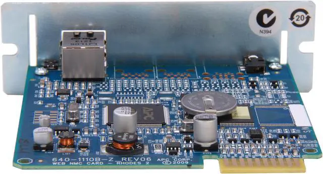 Alt view image 4 of 7 - APC AP9630 UPS Network Management Card 2