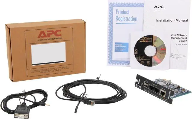 Alt view image 6 of 5 - APC AP9631 UPS Network Management Card 2 with Environmental Monitoring
