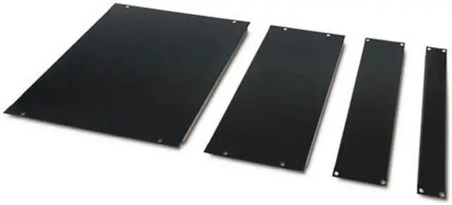 Main image of APC AR8101BLK Airflow Management Blanking Panel Kit (1U, 2U, 4U, 8U) Black