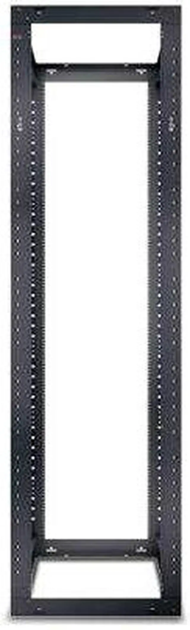 Main image of APC AR204A 44U NetShelter 4 Post Open Frame Rack #12-24 Threaded Holes