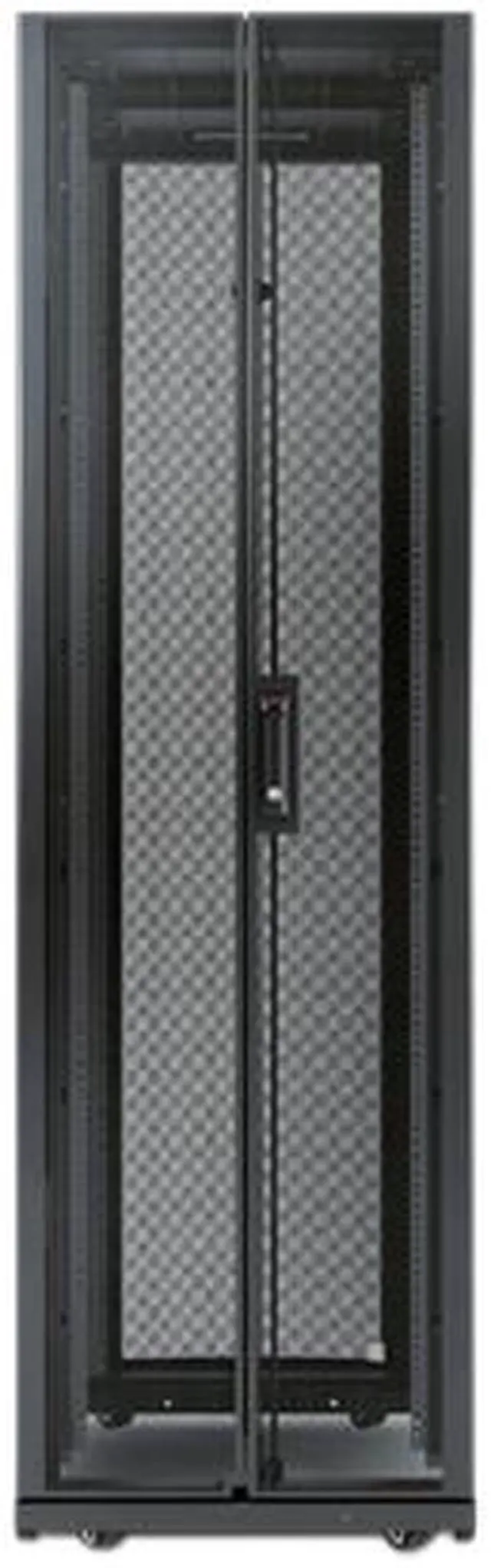 Main image of APC AR3810 42U NetShelter AV 600mm Wide x 825 Deep Enclosure with Sides and 10-32 Threaded Rails Black
