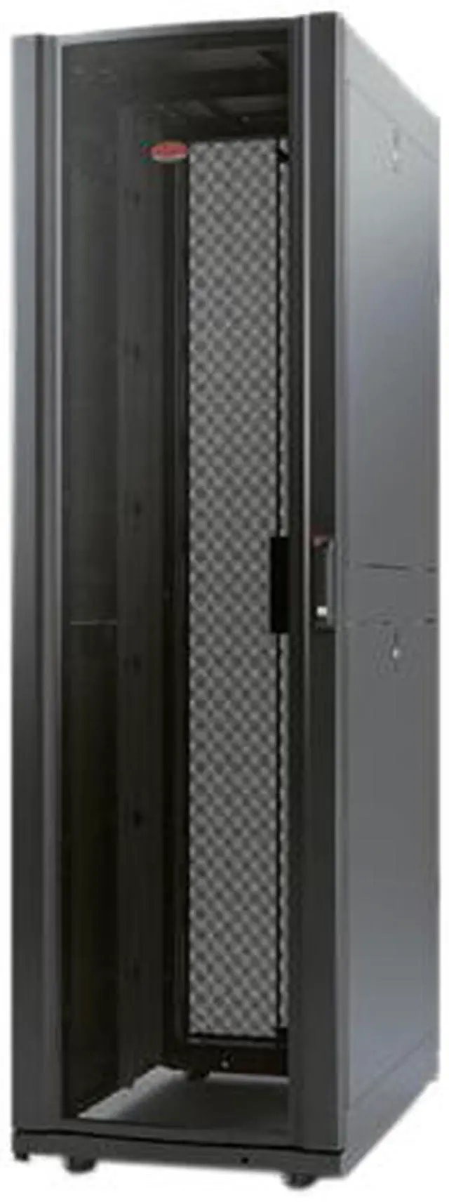 Alt view image 2 of 2 - APC AR3810 42U NetShelter AV 600mm Wide x 825 Deep Enclosure with Sides and 10-32 Threaded Rails Black