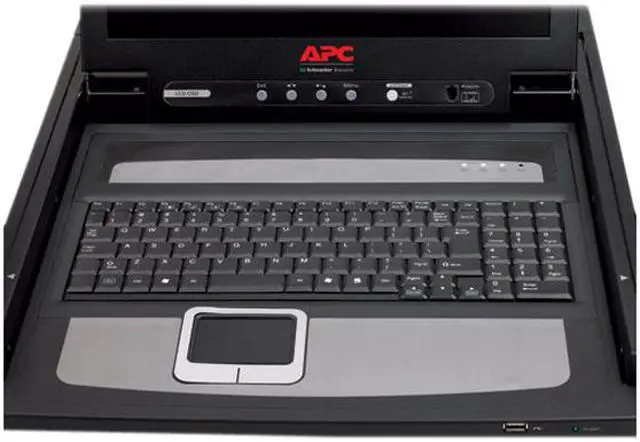 Alt view image 4 of 4 - APC AP5719 19" Rack LCD Console