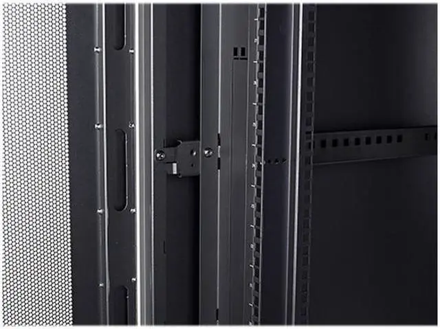 Alt view image 3 of 5 - APC NetShelter SV 42U 800mm Wide x 1200mm Deep Enclosure with Sides Black