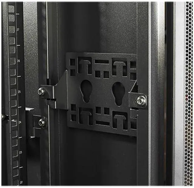 Alt view image 4 of 5 - APC NetShelter SV 42U 800mm Wide x 1200mm Deep Enclosure with Sides Black