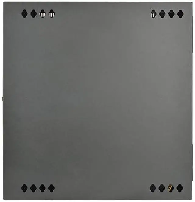 Alt view image 3 of 5 - Tripp Lite 12U Wall-Mount Rack Enclosure Cabinet, Hinged Back, Low-Profile Switch-Depth (SRW12US)