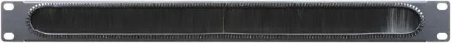 Alt view image 2 of 4 - TRIPP LITE SR1UBRUSH 1U Cable Pass-Through Panel with Brush Strip