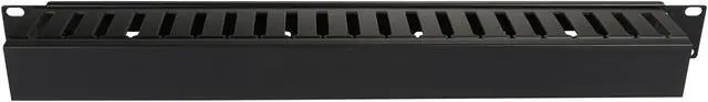 Alt view image 2 of 4 - TRIPP LITE SRCABLEDUCT1U 1U Horizontal Cable Manager (Finger duct with cover)