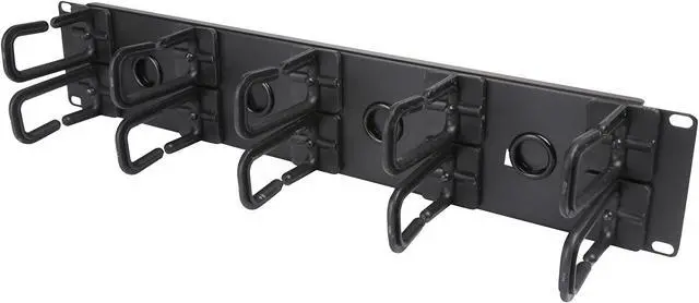 Main image of TRIPP LITE SRCABLERING2U 2U Horizontal Cable Manager (Flexible ring type)
