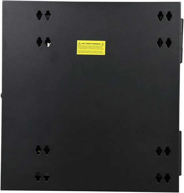 Alt view image 4 of 9 - Tripp Lite 12U Wall-Mount Rack Enclosure Cabinet, Hinged Back, Server-Depth (SRW12US33)