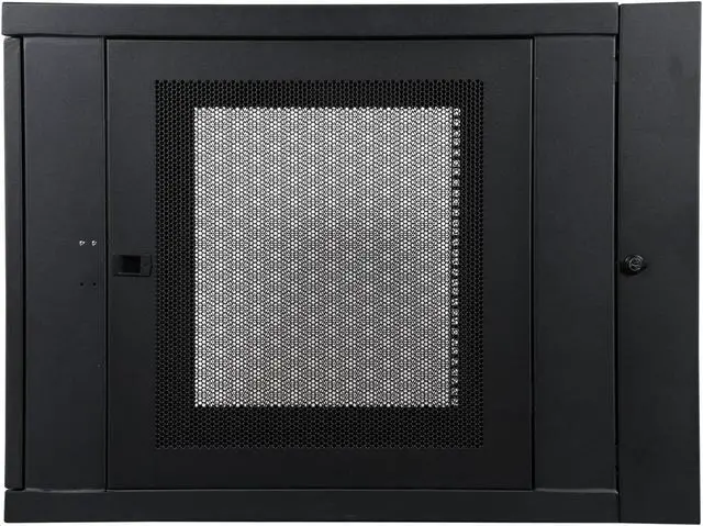 Alt view image 5 of 9 - Tripp Lite 12U Wall-Mount Rack Enclosure Cabinet, Hinged Back, Server-Depth (SRW12US33)
