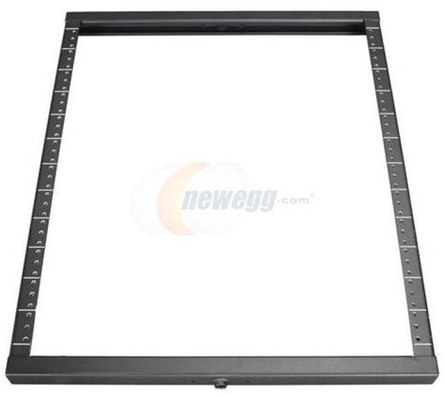 Alt view image 3 of 13 - Tripp Lite 12U Wall-Mount Pivoting 2-Post Open Frame Rack, Low-Profile Switch-Depth (SRWO12US)