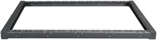 Alt view image 5 of 13 - Tripp Lite 12U Wall-Mount Pivoting 2-Post Open Frame Rack, Low-Profile Switch-Depth (SRWO12US)