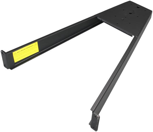 Alt view image 10 of 13 - Tripp Lite 12U Wall-Mount Pivoting 2-Post Open Frame Rack, Low-Profile Switch-Depth (SRWO12US)