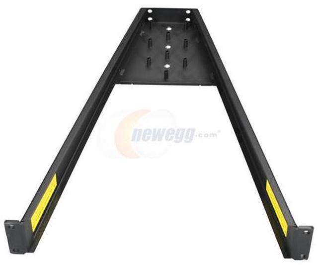 Alt view image 11 of 13 - Tripp Lite 12U Wall-Mount Pivoting 2-Post Open Frame Rack, Low-Profile Switch-Depth (SRWO12US)