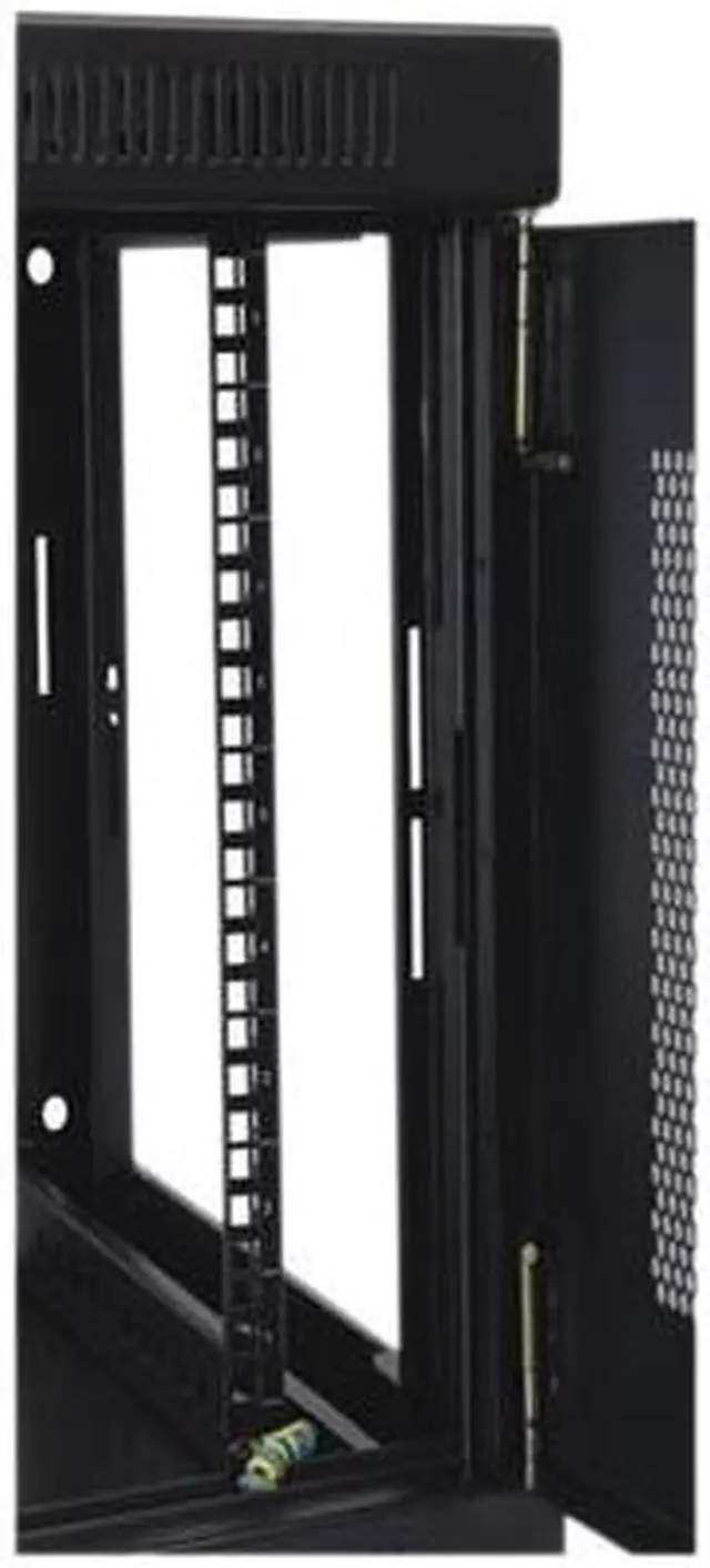 Alt view image 4 of 4 - Tripp Lite 9U Wall-Mount Rack Enclosure Cabinet, Switch-Depth (SRW9U)