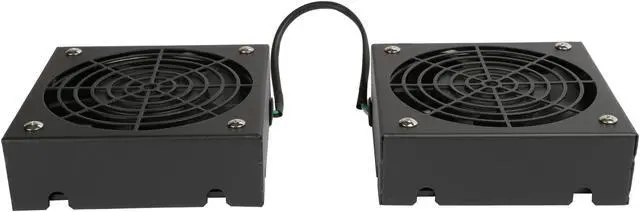 Alt view image 4 of 7 - TRIPP LITE SRFANWM SMARTRACK Series Wall-Mount Roof Fan Kit, 120V (2 high-performance fans; 5-15P plug)