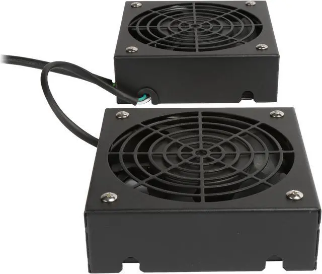 Alt view image 5 of 7 - TRIPP LITE SRFANWM SMARTRACK Series Wall-Mount Roof Fan Kit, 120V (2 high-performance fans; 5-15P plug)