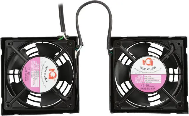 Alt view image 7 of 7 - TRIPP LITE SRFANWM SMARTRACK Series Wall-Mount Roof Fan Kit, 120V (2 high-performance fans; 5-15P plug)