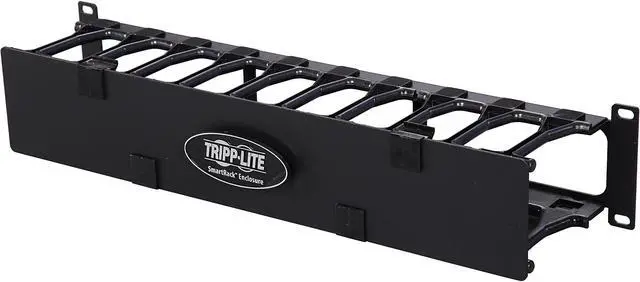 Main image of TRIPP LITE SRCABLEDUCT2UHD 2U High Capacity Horizontal Cable Manager (Finger duct with dual-hinge cover)