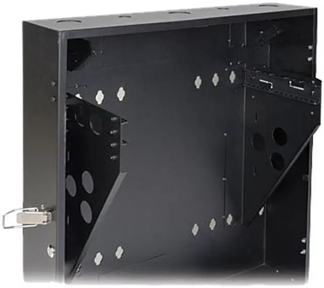 Alt view image 4 of 7 - Tripp Lite 5U Vertical-Mount Wall-Mount Rack Enclosure Cabinet, Low-Profile Switch-Depth (SRWF5U)