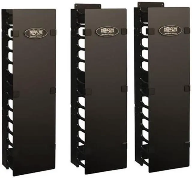 Alt view image 4 of 4 - TRIPP LITE SRCABLEVRT6 SMARTRACK Series 6" Wide High Capacity Vertical Cable Manager