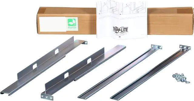 Main image of Tripp Lite 4POSTRAILKIT1U SMARTRACK Series 1U Universal Adjustable Rackmount Shelf Kit