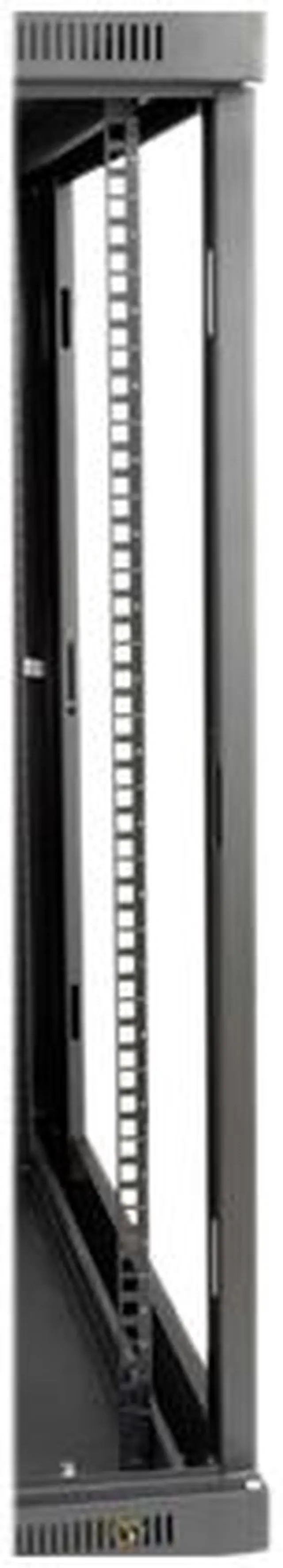 Alt view image 5 of 6 - Tripp Lite SR18UB Series SmartRack 18U Mid-Depth Half-Height Rack Enclosure Cabinet - 18U Rack Height x 19" Rack Width -Black -1000 lb Dynamic/Rolling Weight Capacity-1000 lb Static/Stationary Weight