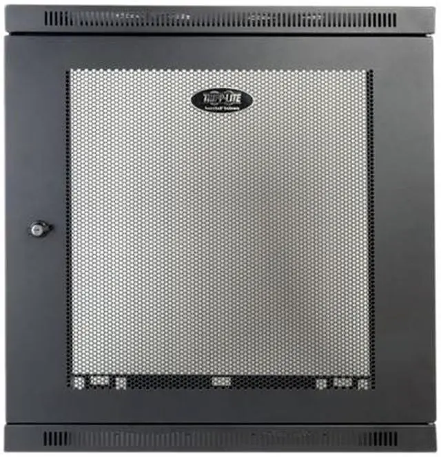 Alt view image 2 of 8 - Tripp Lite 12U Wall-Mount Rack Enclosure Cabinet, Patch-Depth (SRW12U13)