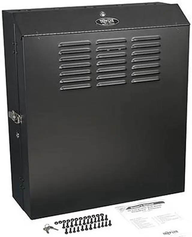 Alt view image 10 of 10 - Tripp Lite 5U Vertical-Mount Wall-Mount Rack Enclosure Server Cabinet, Low-Profile Server-Depth (SRWF5U36)