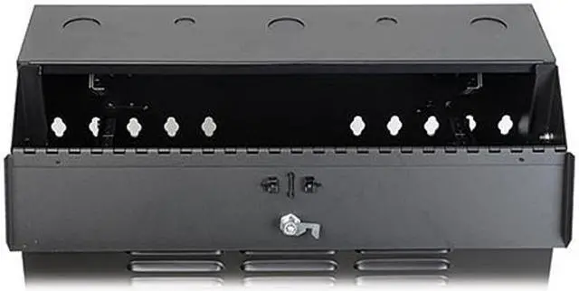 Alt view image 8 of 10 - Tripp Lite 5U Vertical-Mount Wall-Mount Rack Enclosure Server Cabinet, Low-Profile Server-Depth (SRWF5U36)