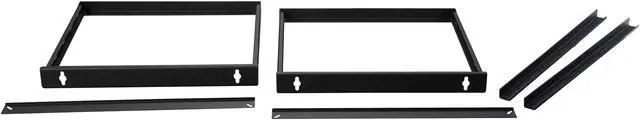 Alt view image 2 of 6 - Tripp Lite 12U Heavy-Duty Wall-Mount 2-Post Open Frame Rack, Low-Profile Switch-Depth (SRWO12UHD)