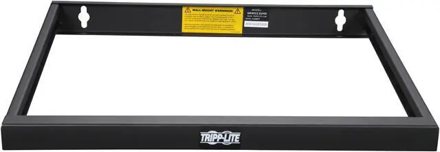 Alt view image 4 of 6 - Tripp Lite 12U Heavy-Duty Wall-Mount 2-Post Open Frame Rack, Low-Profile Switch-Depth (SRWO12UHD)