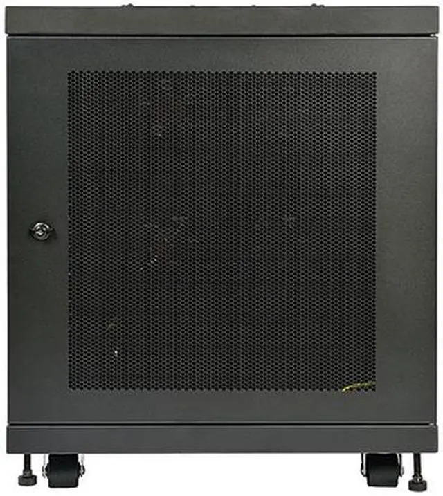 Alt view image 5 of 7 - Tripp Lite 12U Rack Enclosure Cabinet for Harsh Environments,  Mid-Depth (SR12UBFFD)