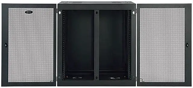 Alt view image 4 of 5 - Tripp Lite SRW18UHD 18U SmartRack Heavy-Duty Side-Mount Wall-Mount Rack Enclosure Cabinet