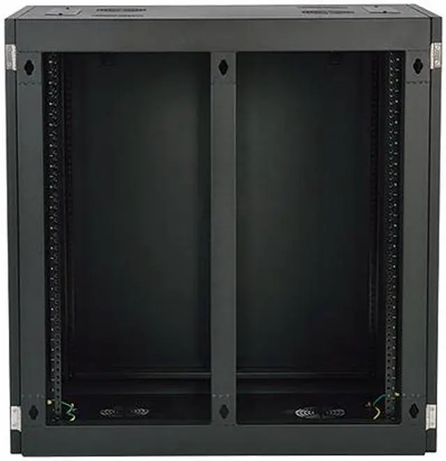 Alt view image 5 of 5 - Tripp Lite SRW18UHD 18U SmartRack Heavy-Duty Side-Mount Wall-Mount Rack Enclosure Cabinet
