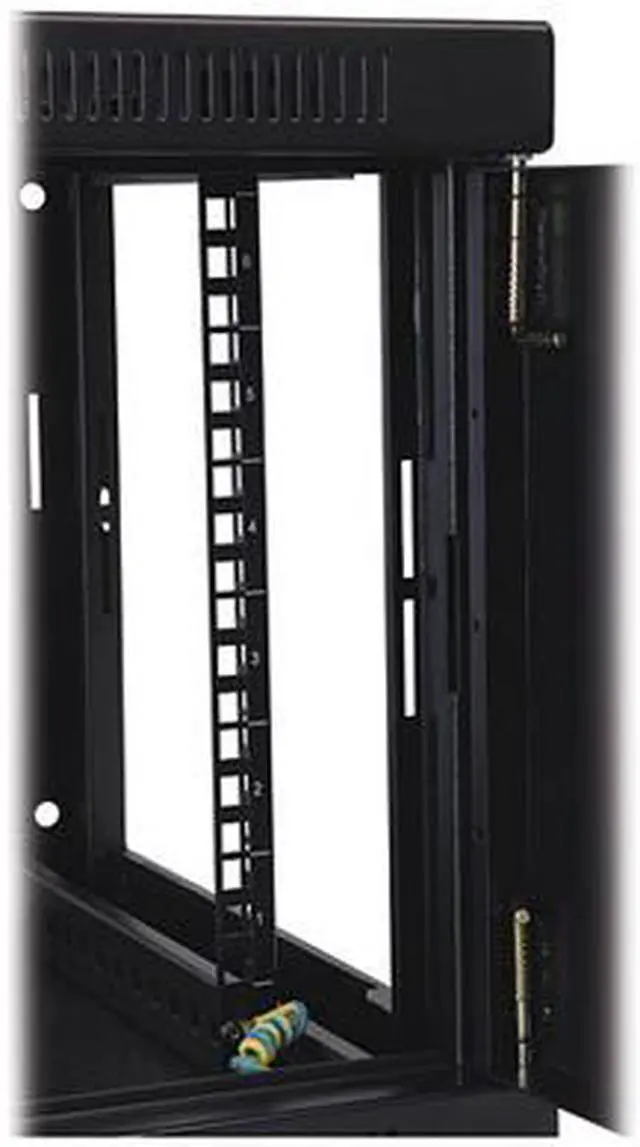 Alt view image 4 of 5 - Tripp Lite SRW9UG SmartRack 9U Wall-Mount Standard-Depth Rack Enclosure Cabinet