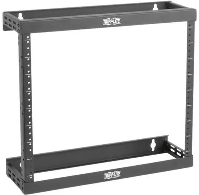 Main image of Tripp Lite 2-Post Open Frame Wall Mount Rack, Expandable 8U 12U 22U, Ultra-Low Profile Patch-Depth (SRWO8U22SD)