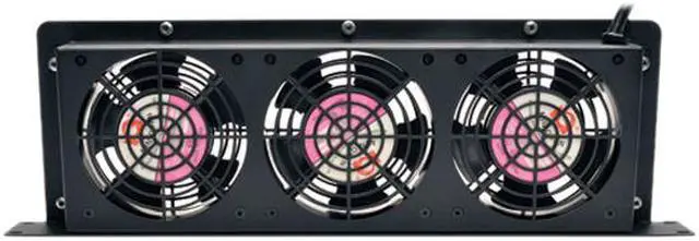 Alt view image 2 of 5 - Tripp Lite SRFAN1U 1U SmartRack 1U Fan Tray, 3 120V High-Performance Fans, 210 CFM, 5-15P Plug