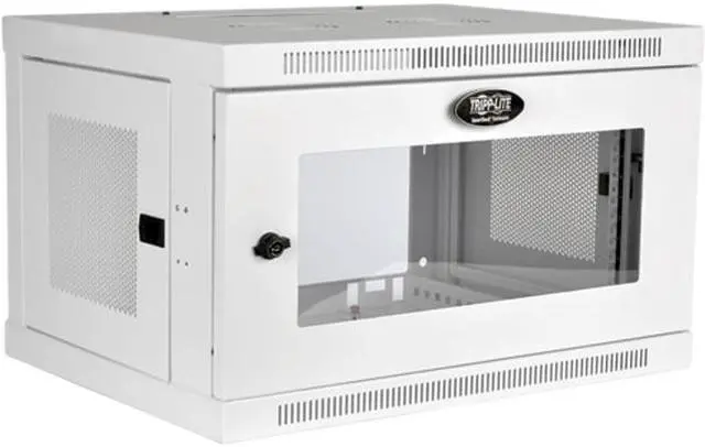 Main image of Tripp Lite SRW6UWG 6U SmartRack 6U Low-Profile Switch-Depth Wall-Mount Rack Enclosure Cabinet with Clear Acrylic Window