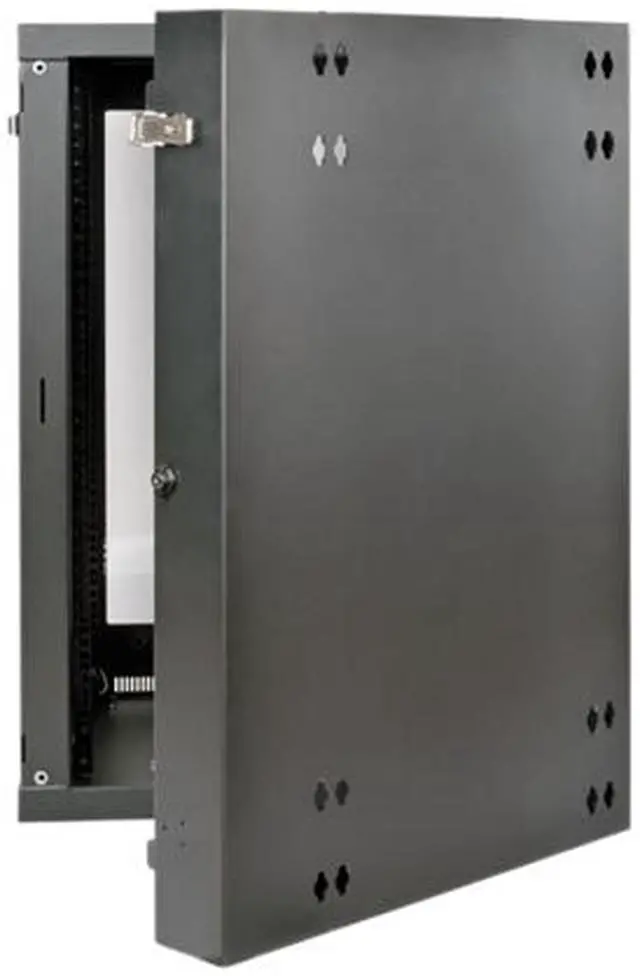 Alt view image 3 of 5 - Tripp Lite SRW18USDPG 18U Wall Mount Rack Enclosure Server Cabinet Deep Acrylic Window
