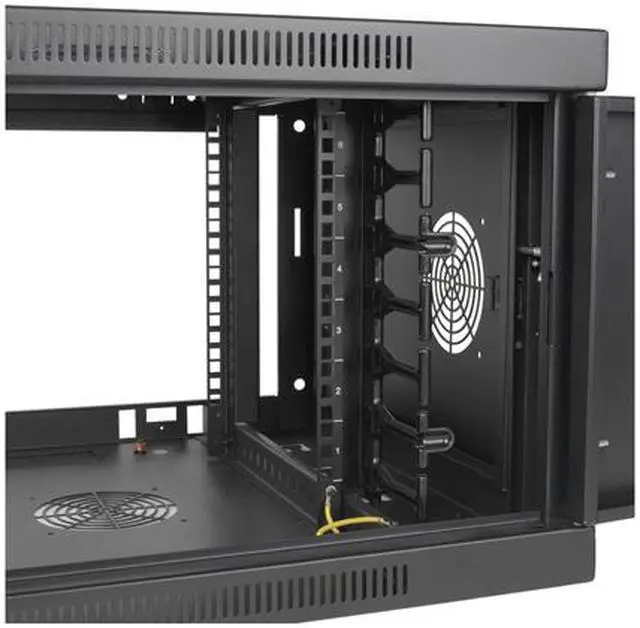 Alt view image 4 of 7 - Tripp Lite 6U Wall Mount Server Rack Enclosure, Server Cabinet with Cable Management, Switch-Depth up to 20.5", Wide (SRW6UDPVRT)
