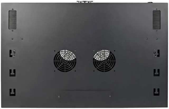 Alt view image 6 of 7 - Tripp Lite 9U Wall Mount Server Rack Enclosure, Server Cabinet with Cable Management, Switch-Depth up to 20.5", Wide (SRW9UDPVRT)
